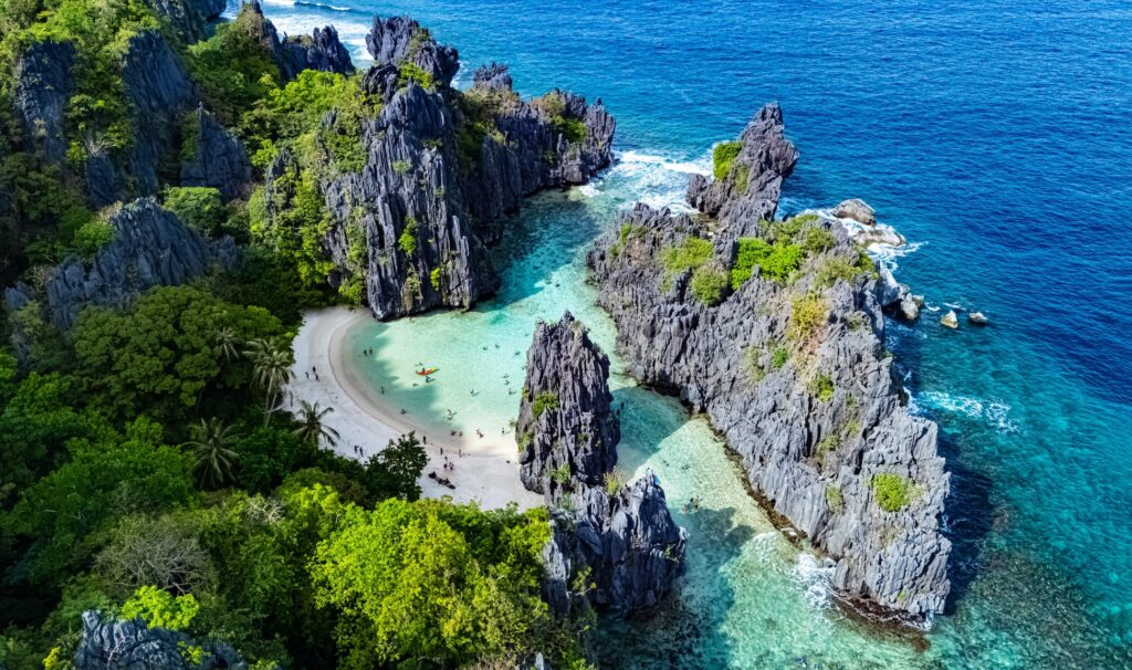 hidden beach el nido